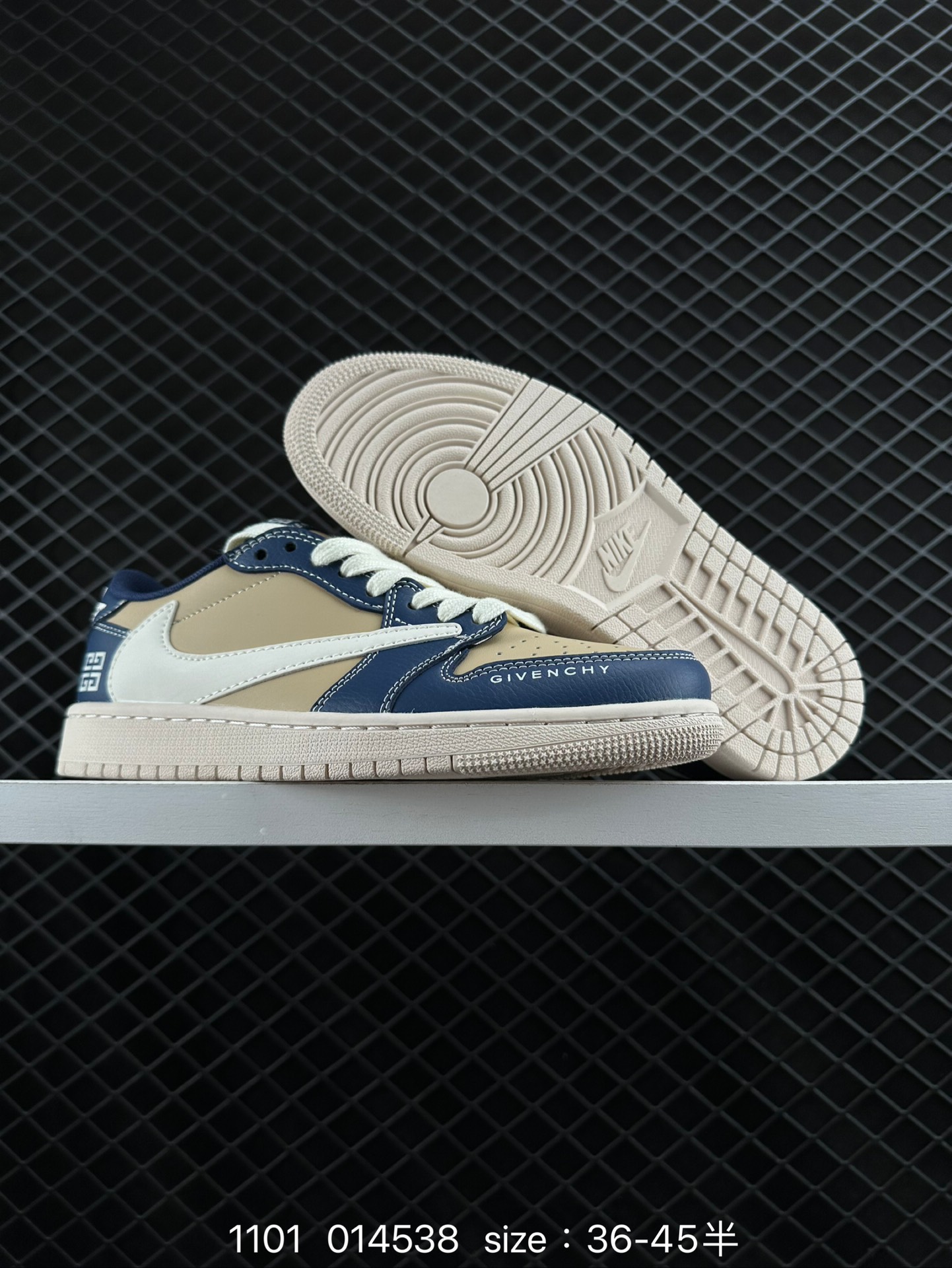 Travis Scott x Air Jordan 1 ” Reverse Mocha “